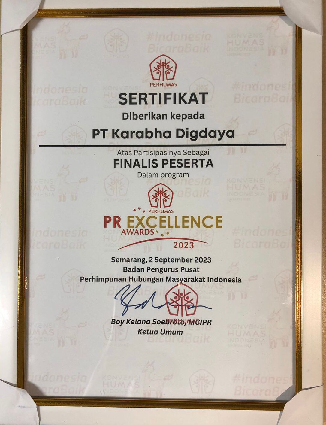 Finalis Public Relations Excellence
