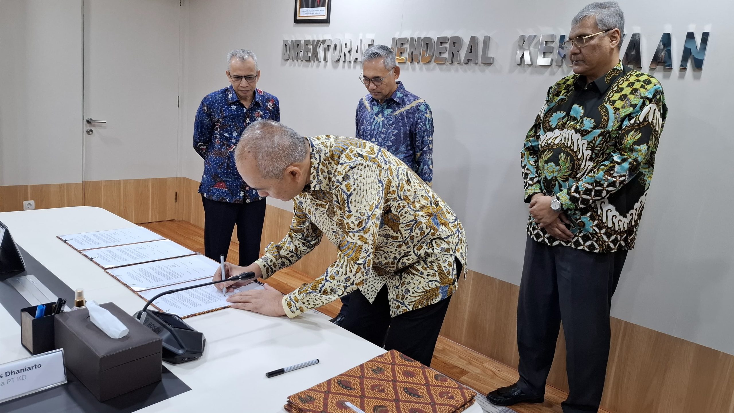 Pergantian Direksi PT Karabha Digdaya, Dirjen KN Dorong Pengembangan Bisnis