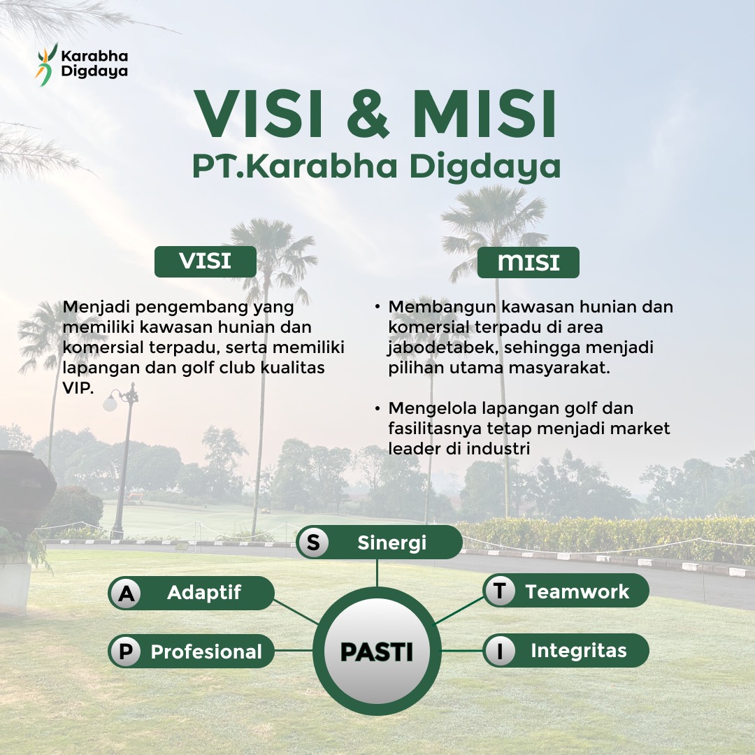 Visi Misi PT Karabha Digdaya